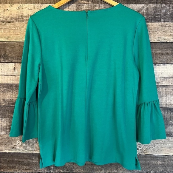 NWT Talbots Vivid Jade Business Casual Top - Picture 2 of 7